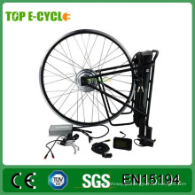 Kit de conversão de bicicleta elétrica de bateria Ebike TOP / OEM 36v